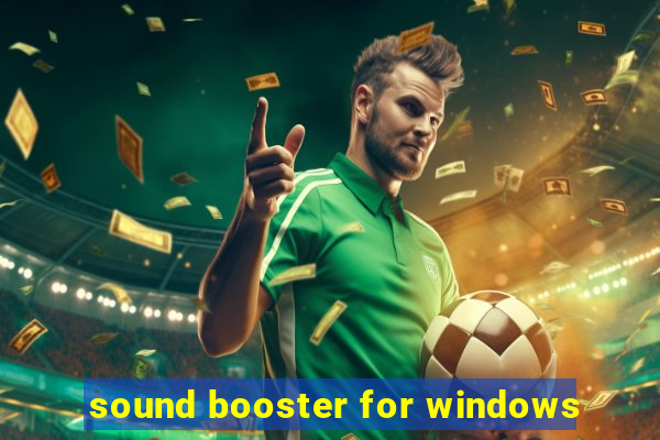 sound booster for windows